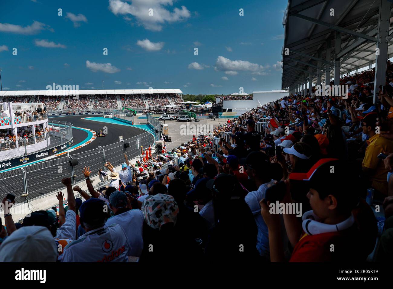 11 PEREZ Sergio (mex), Red Bull Racing RB19, azione durante il Gran Premio di Formula 1 Crypto.com Miami 2023, 5th° round del Campionato del mondo di Formula uno 2023 dal 05 al 07 maggio 2023 sull'Autodromo Internazionale di Miami, a Miami Gardens, Florida, Stati Uniti d'America - Foto: DPPI/DPPI/LiveMedia Foto Stock