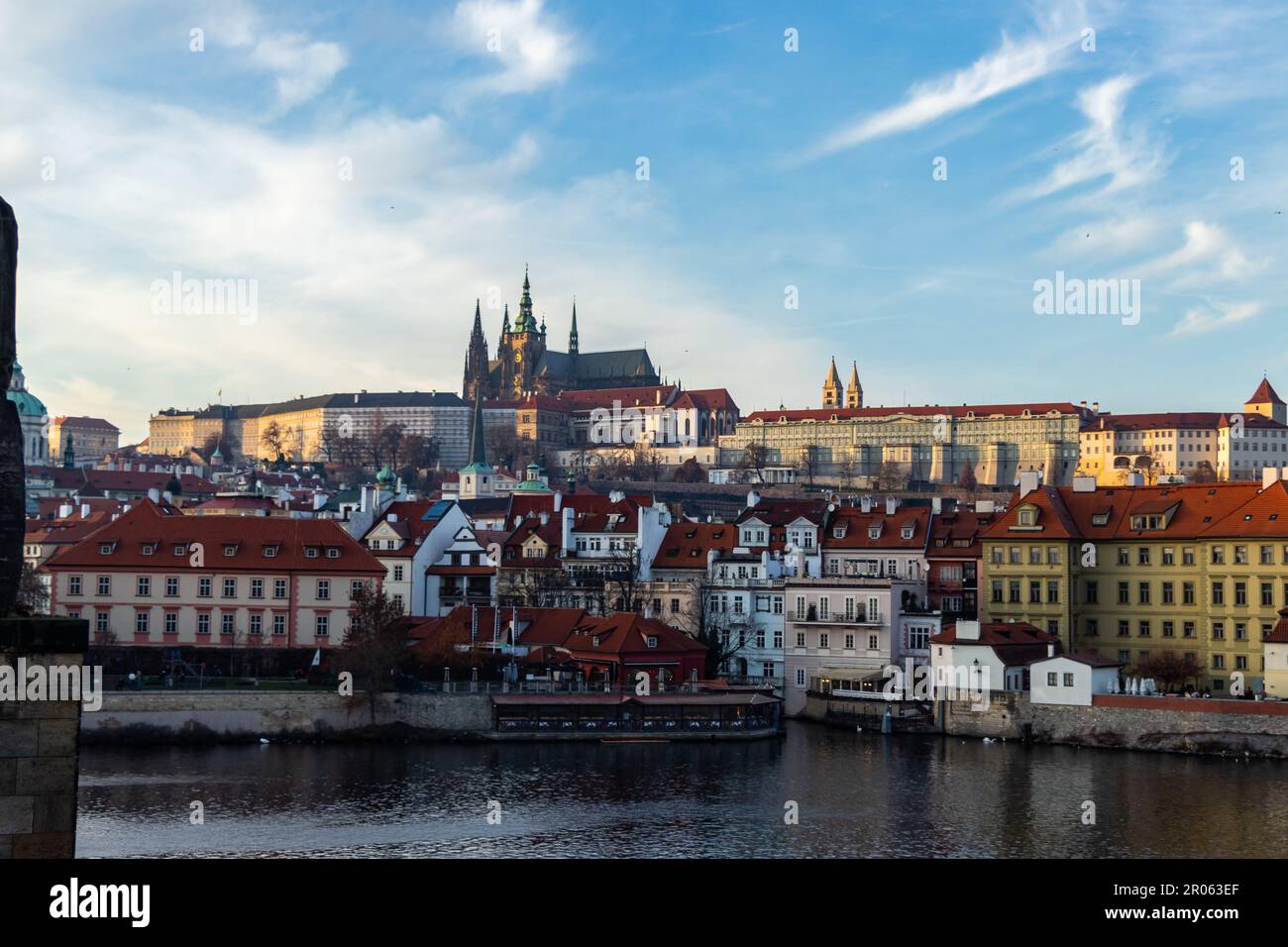 Appartamenti e Castello di Praga, Repubblica Ceca di Praga Foto Stock