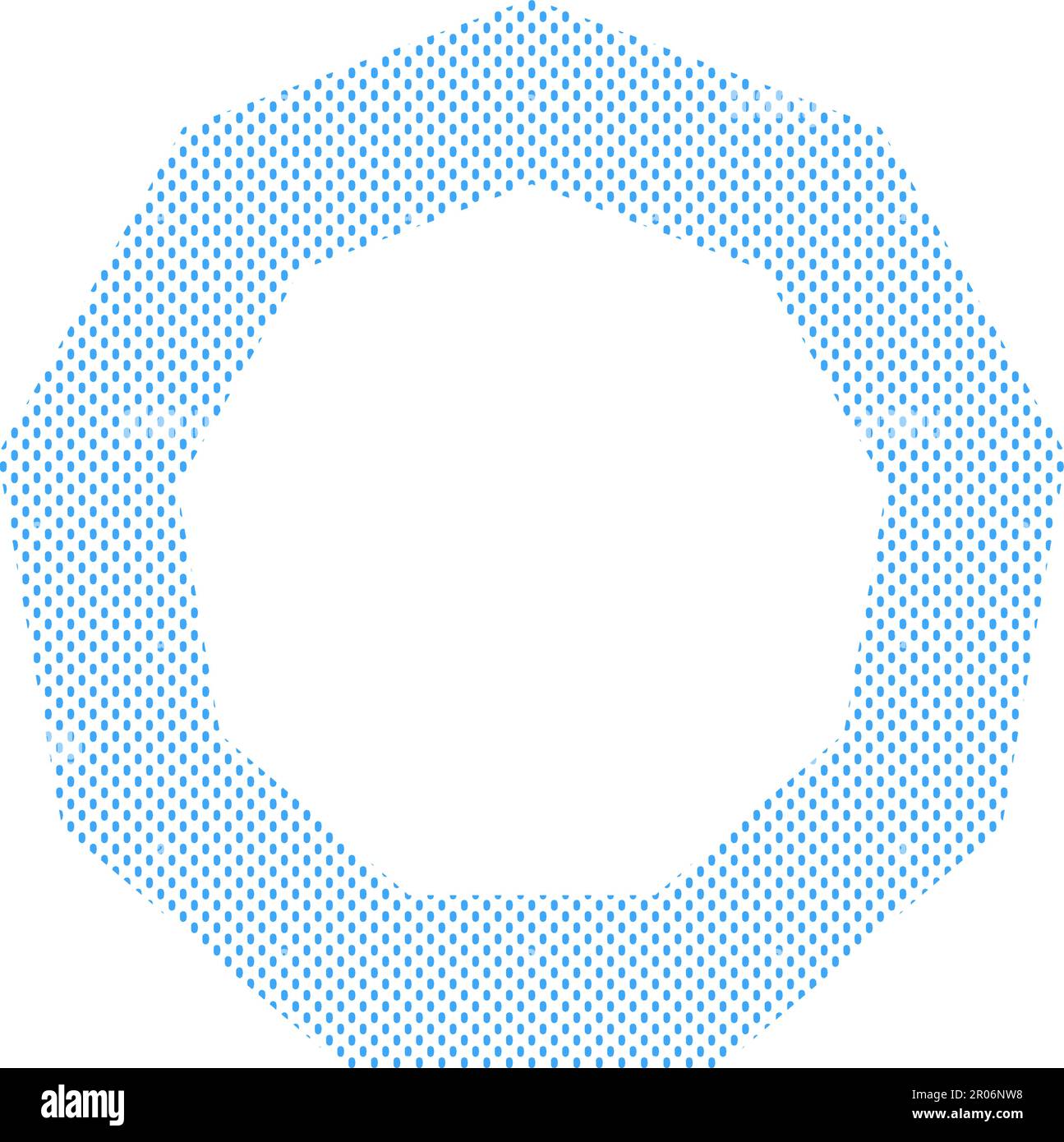 Elemento del riquadro poligonale strutturato minimalistico. Modello vettoriale modificabile per biglietto, invito, post sui social media, poster, app mobile, annuncio web. Semplice colo Illustrazione Vettoriale