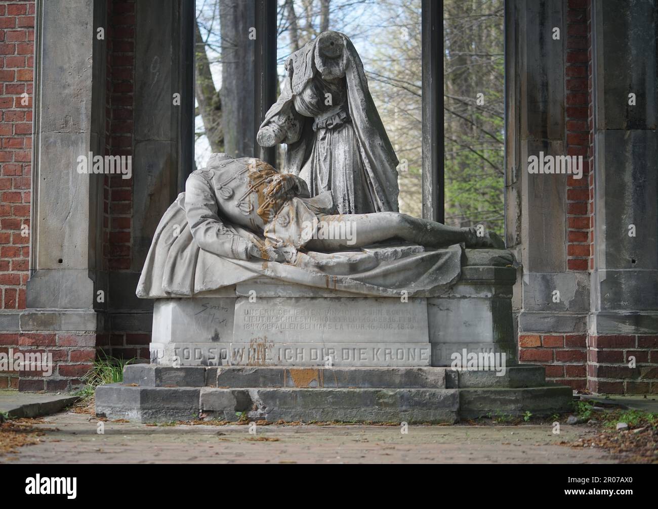 un antico monumento di amore Foto Stock