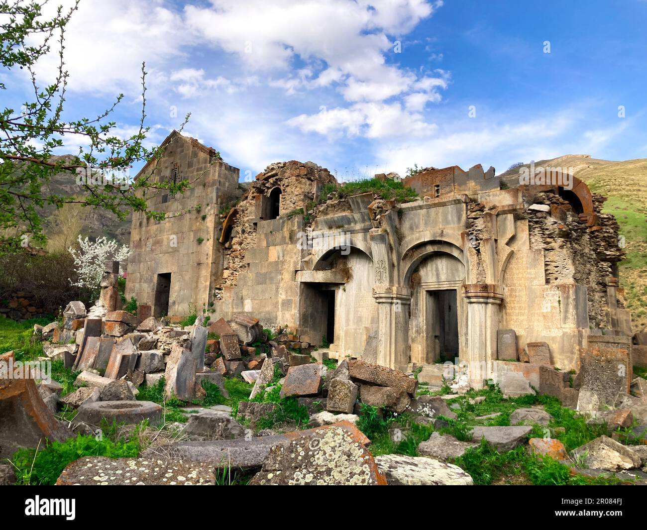 Monastero di Arates, villaggio di Arates della provincia di Vayots Dzor Foto Stock