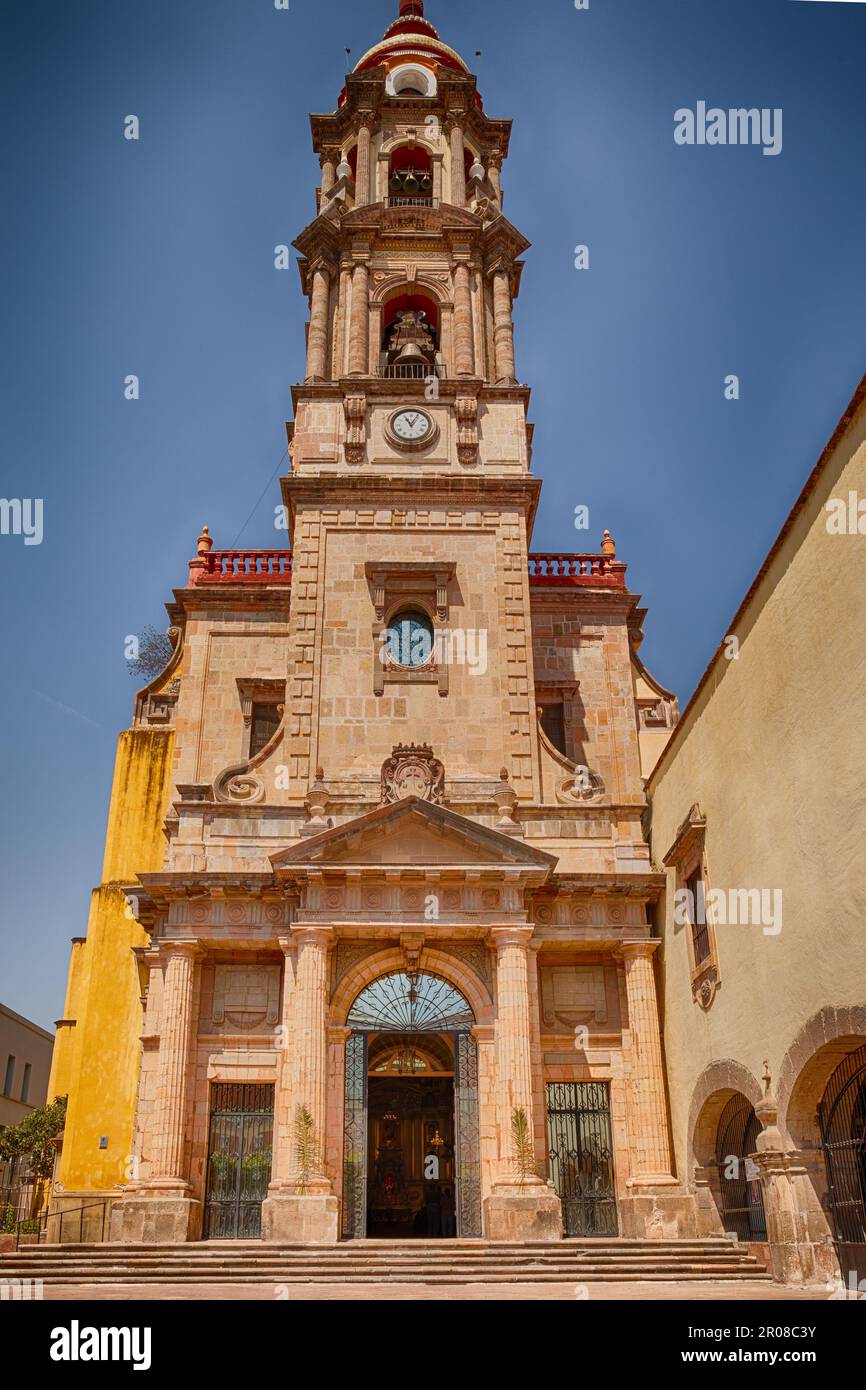 Chiesa di El Carmen, Messico Foto Stock