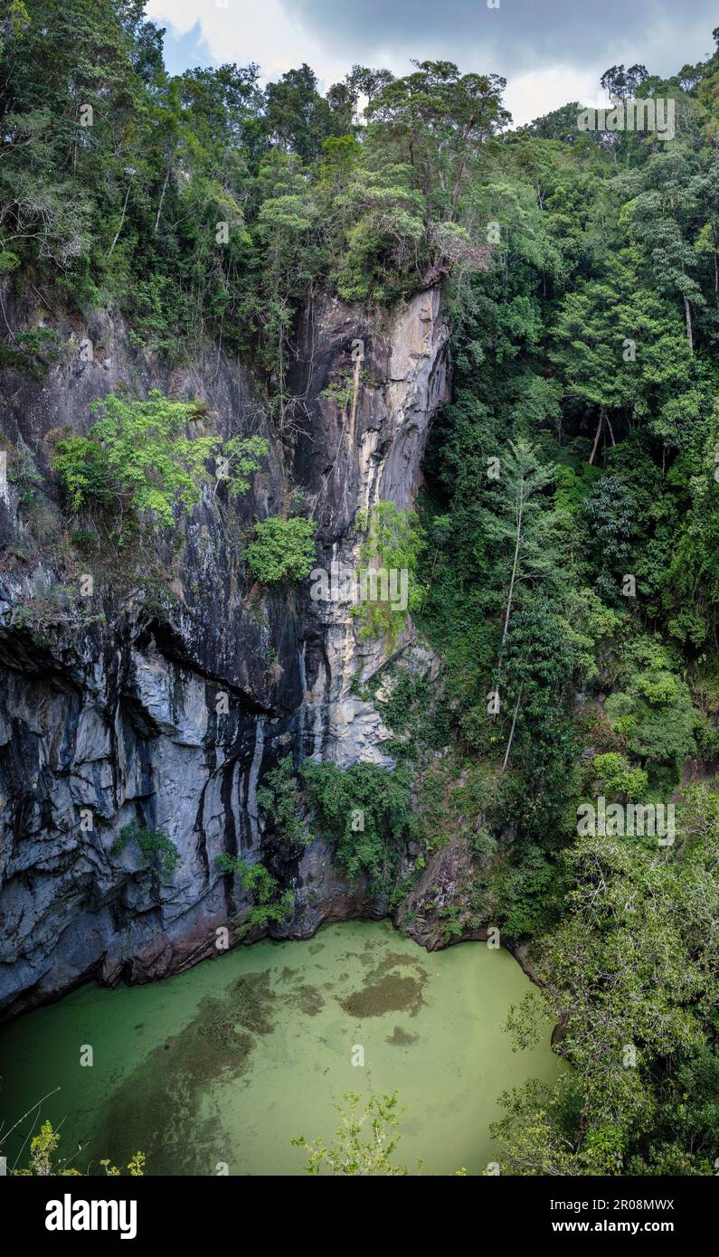 Cratere di Mount Hypipelamee, Parco Nazionale di Mount Hypipelamee, Queensland, Australia Foto Stock