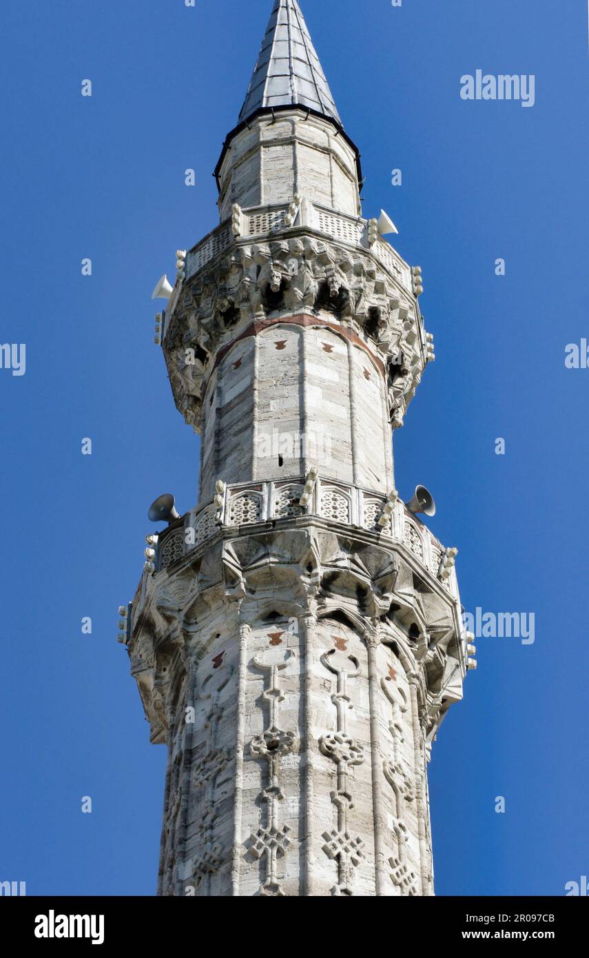 Moschea Shehzade (Istanbul) un capolavoro di architettura ottomana costruito nel 1548 per volere del sultano Suleiman il magnifico Foto Stock