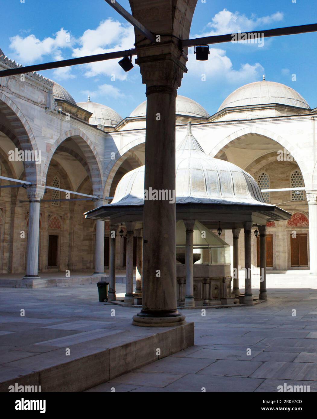 Moschea Shehzade (Istanbul) un capolavoro di architettura ottomana costruito nel 1548 per volere del sultano Suleiman il magnifico Foto Stock