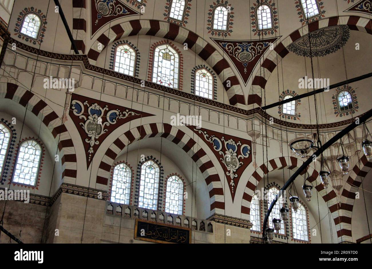 Moschea Shehzade (Istanbul) un capolavoro di architettura ottomana costruito nel 1548 per volere del sultano Suleiman il magnifico Foto Stock