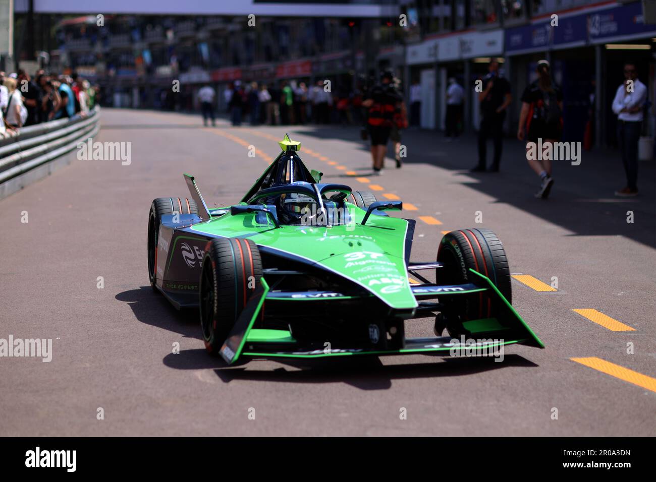 Monaco, Monaco. 08th maggio, 2023. MONACO, Monte-Carlo 06. Maggio 2023; vincitore della gara #37, Nick CASSIDY (NZL) Envision Racing, Jaguar i-Type 6, FIA Formula e nel Principato di Monaco, Monaco e-prix, corse elettriche sul circuito di Monaco su 6. Maggio 2023, immagine a pagamento - Foto Credit: © Thierry CARPICO/ ATP images (CARPICO Thierry /ATP/SPP) Credit: SPP Sport Press Photo. /Alamy Live News Foto Stock