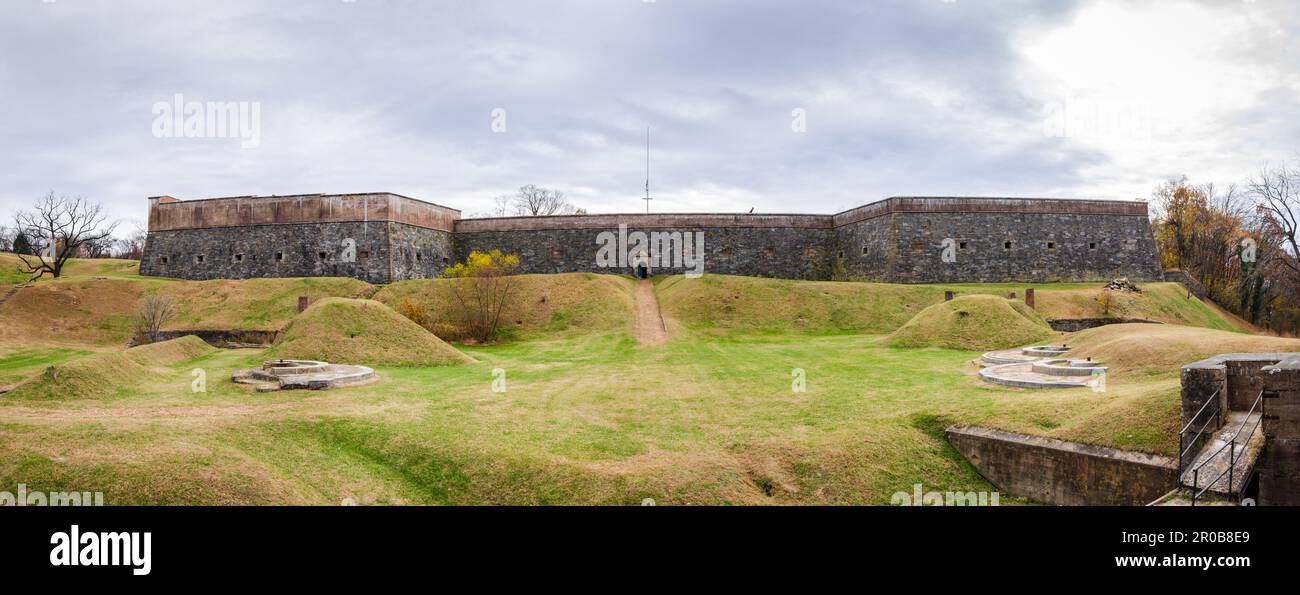 Fort Washington, sito di servizio del parco nazionale Foto Stock