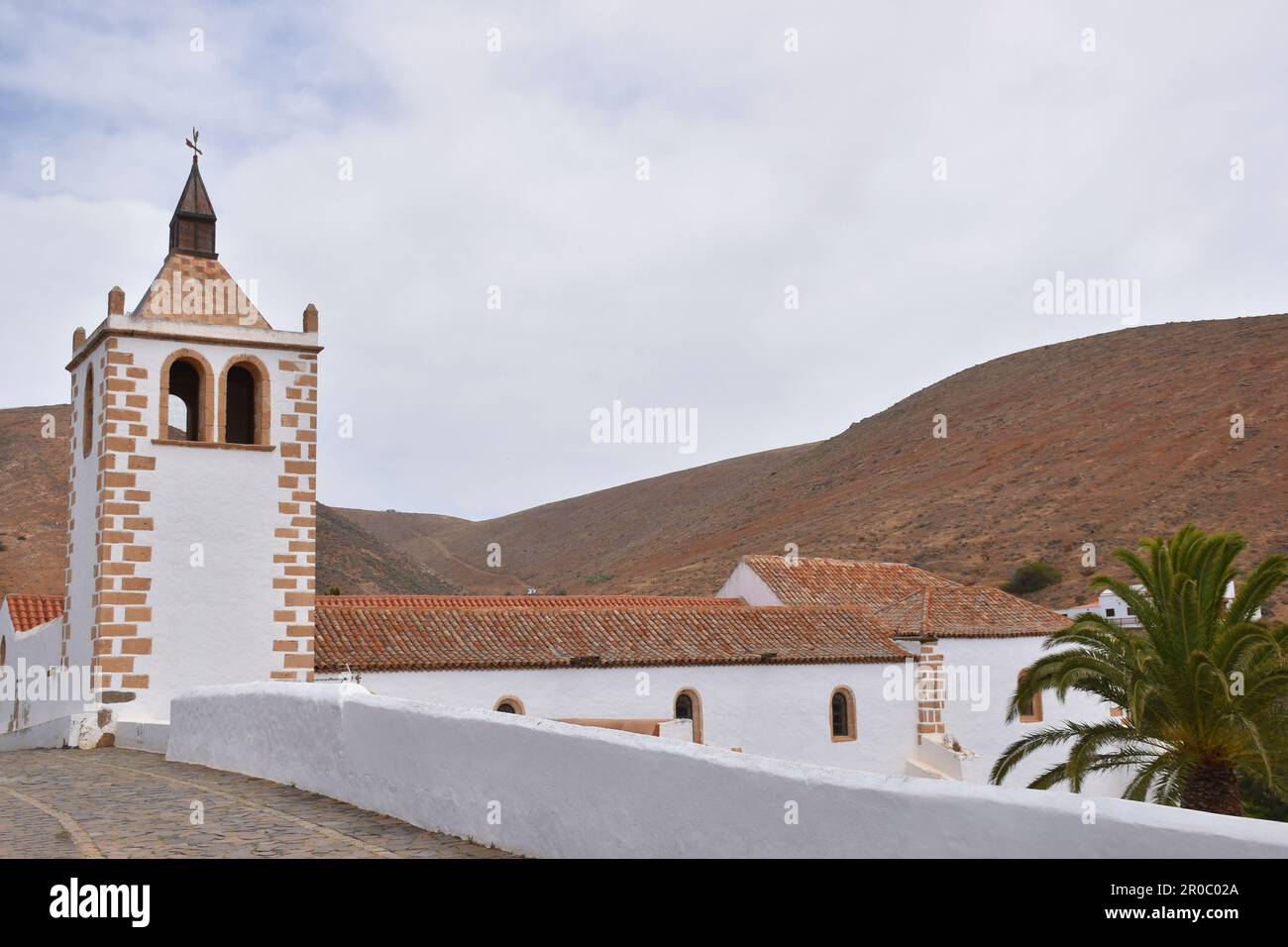 Antica chiesa di Betancuria, Fuerteventura, Isole Canarie, Spagna Foto Stock