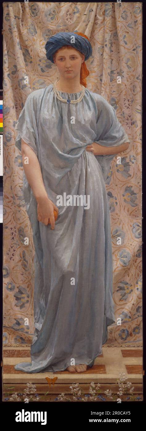 Zaffiri, 1877. Di Albert Joseph Moore Foto Stock