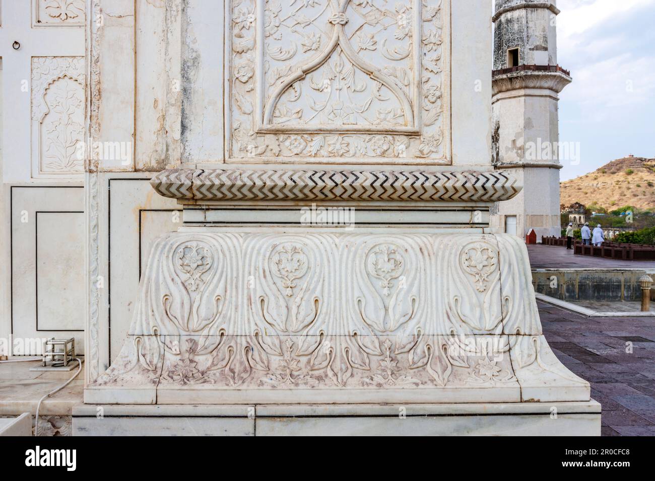 Esterno del Bibi Ka Maqbara - baby Taj Mahal - in Aurangabad, Maharashtra, India, Asia Foto Stock