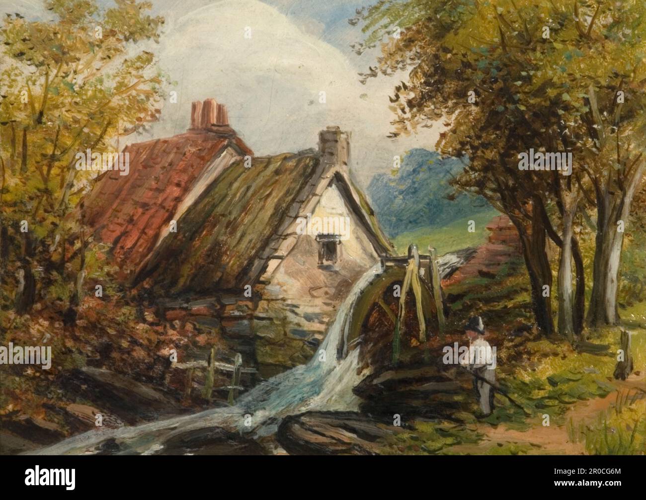 Sarehole Mill. Di Edward Wilden.. Detto dal donatore di essere Sarehole Mill. Foto Stock