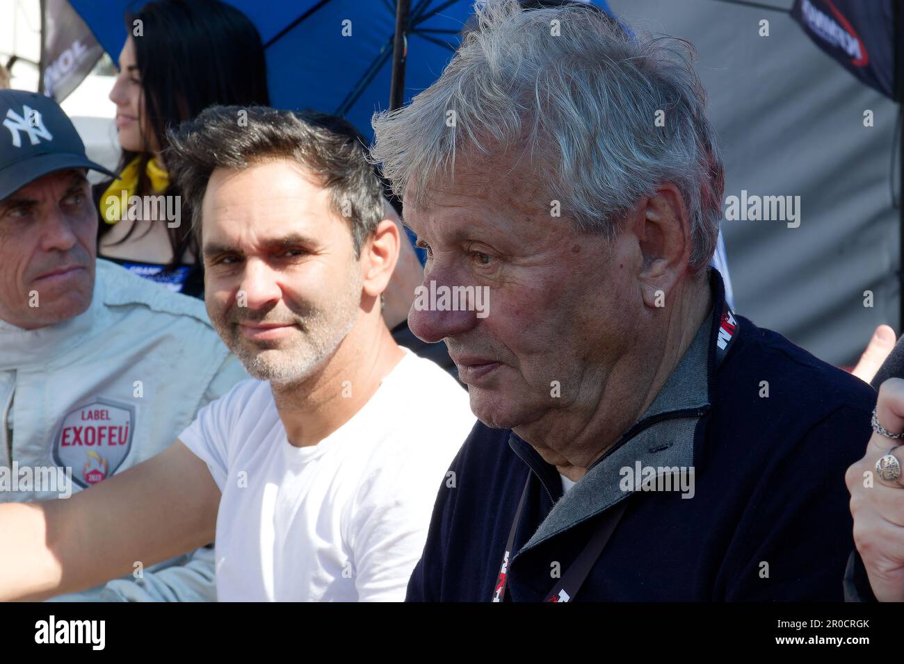 F1- GRAND PRIX DE FRANCE HISTORIQUE 2023 al circuito Paul Ricard , Castellet, FRANCIA, 07/04/2023 Florent 'MrCrash' B. Foto Stock