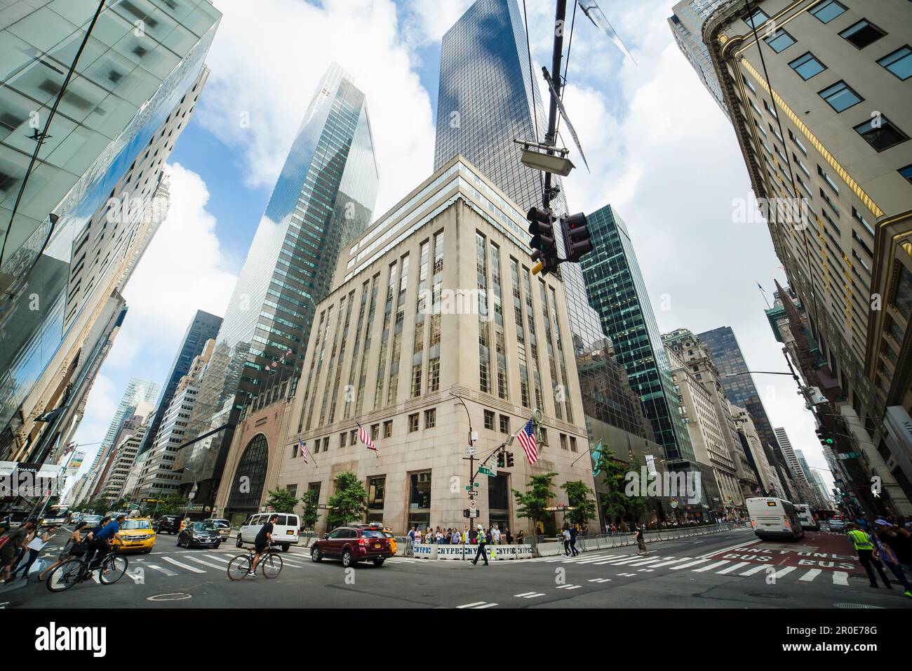 Tiffany and Co. 5th Avenue 727, New York City, Stati Uniti Foto Stock