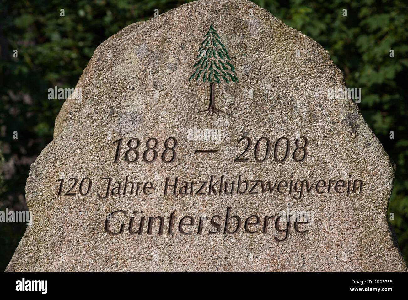 120 anni Harzklub Branch club Guentersberge Foto Stock