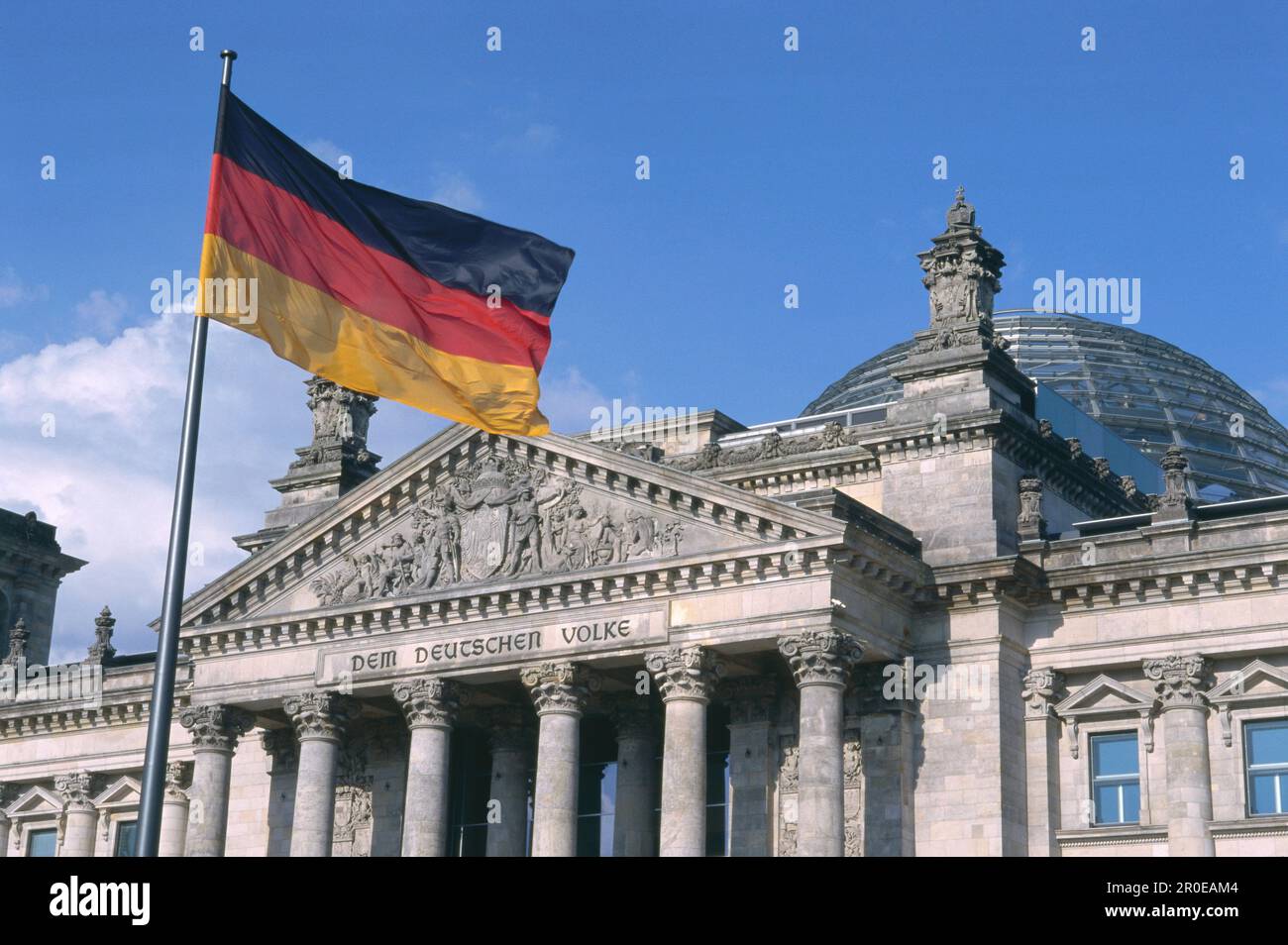 Tedesco Bundestag, Berlino Foto Stock