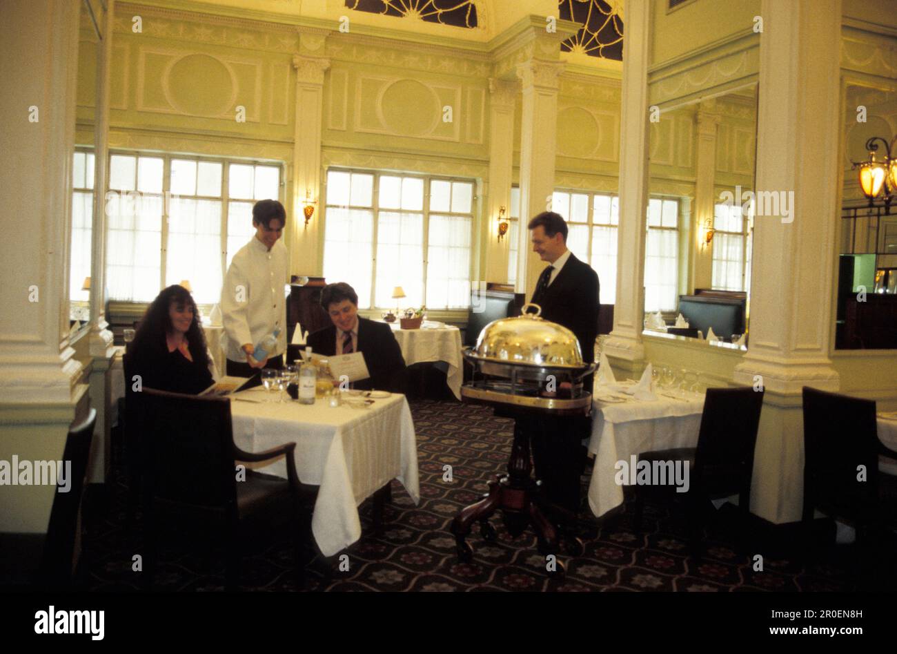 Ristorante, Simpsons, on the Stand, Londra Grossbritannien Foto Stock