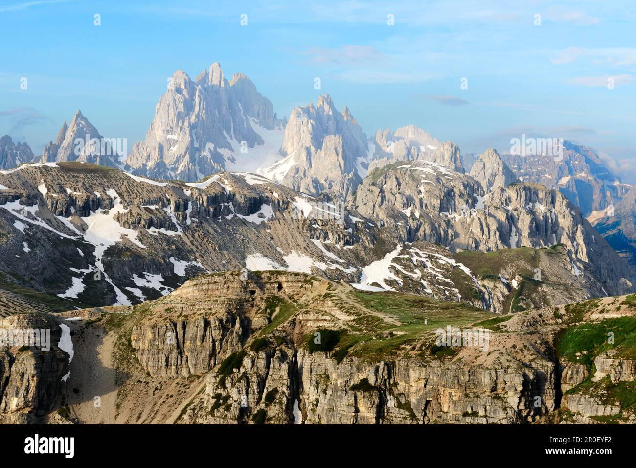 Le Marmorole, Mt. Antelao, Alto Adige, Sesto Dolomiti Alpi, Italia Foto Stock