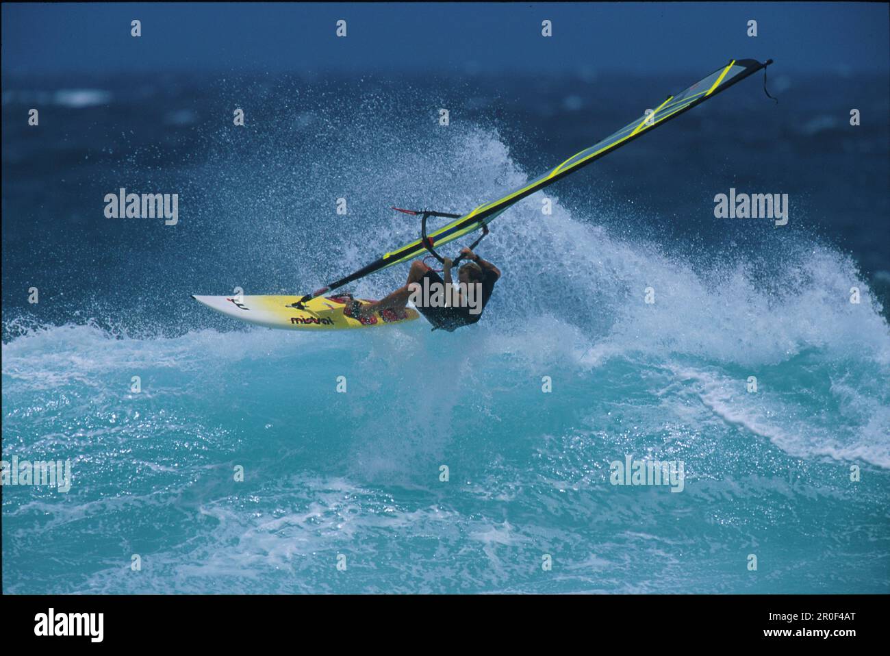 Windsurfen, Robby Naish, Hawaii Foto Stock