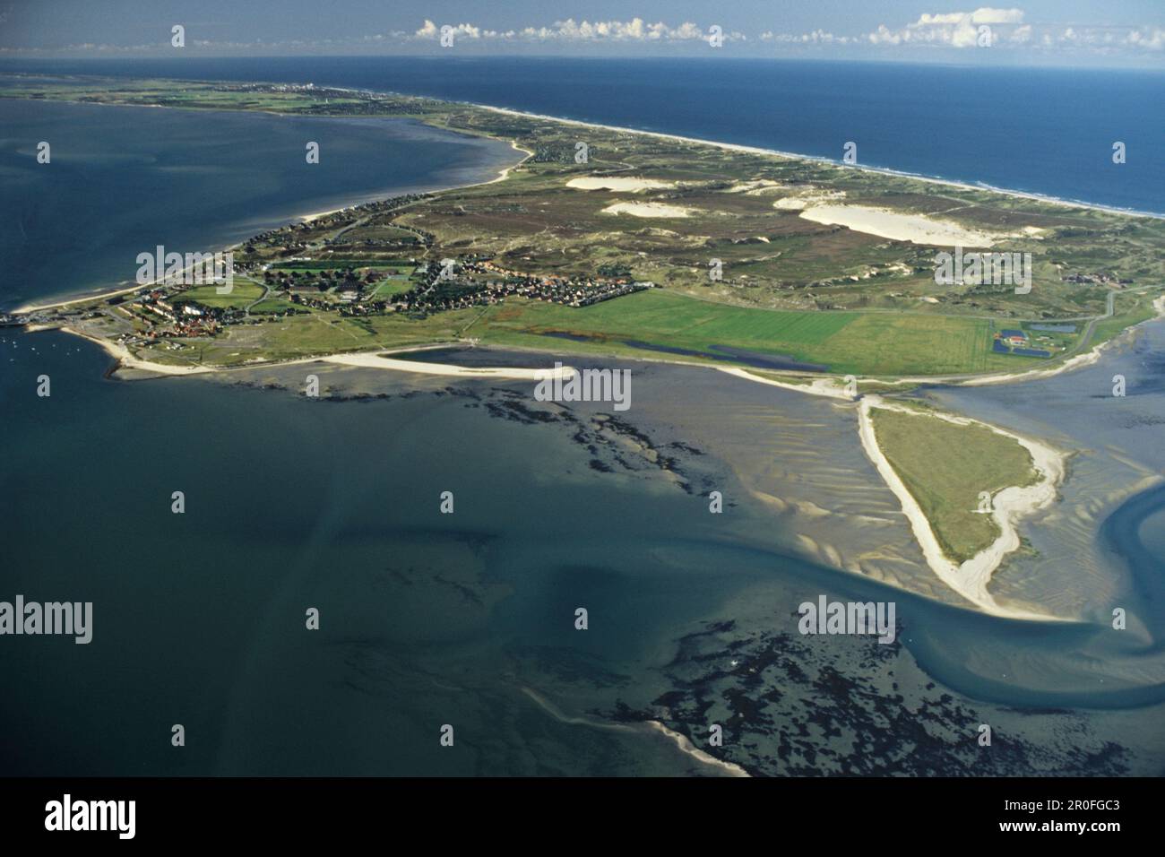 Isola di Norderney, Isole Frisone Orientali, bassa Sassonia, Germania Foto Stock