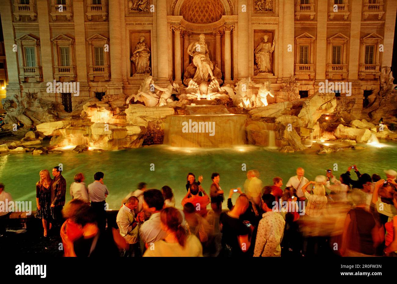 Fontana di Trevi, Fontana di Trevi, Italia, Roma, Piazza di Trevi Foto Stock