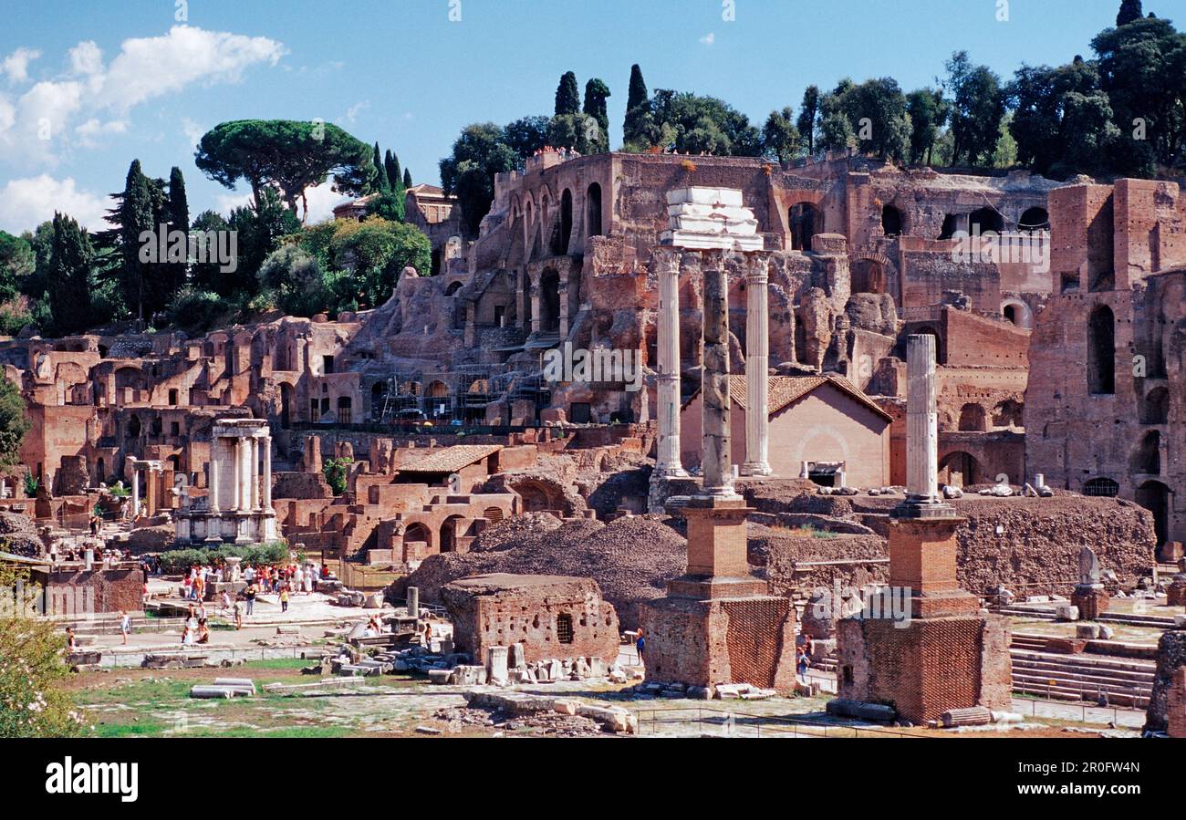 Forum Romanum, Italia, Rom Foto Stock