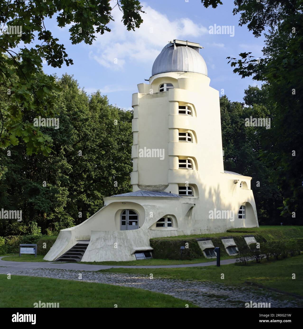 Torre di Einstein, Albert Einstein Science Park, Potsdam, Brandeburgo (stato), Germania Foto Stock