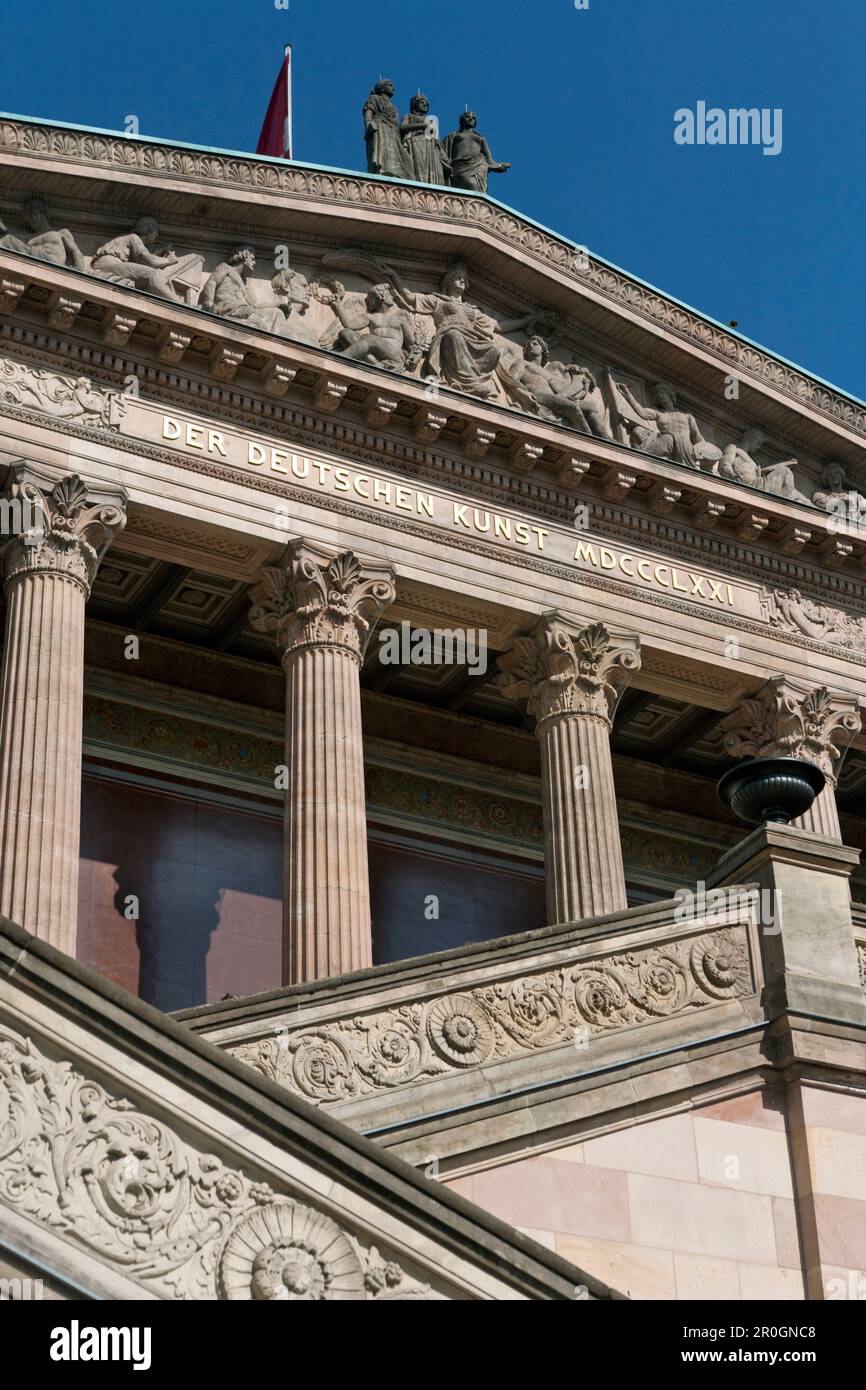 Pergamon Museum, Museo d'Arte Tedesco, Berlino, Germania Foto Stock