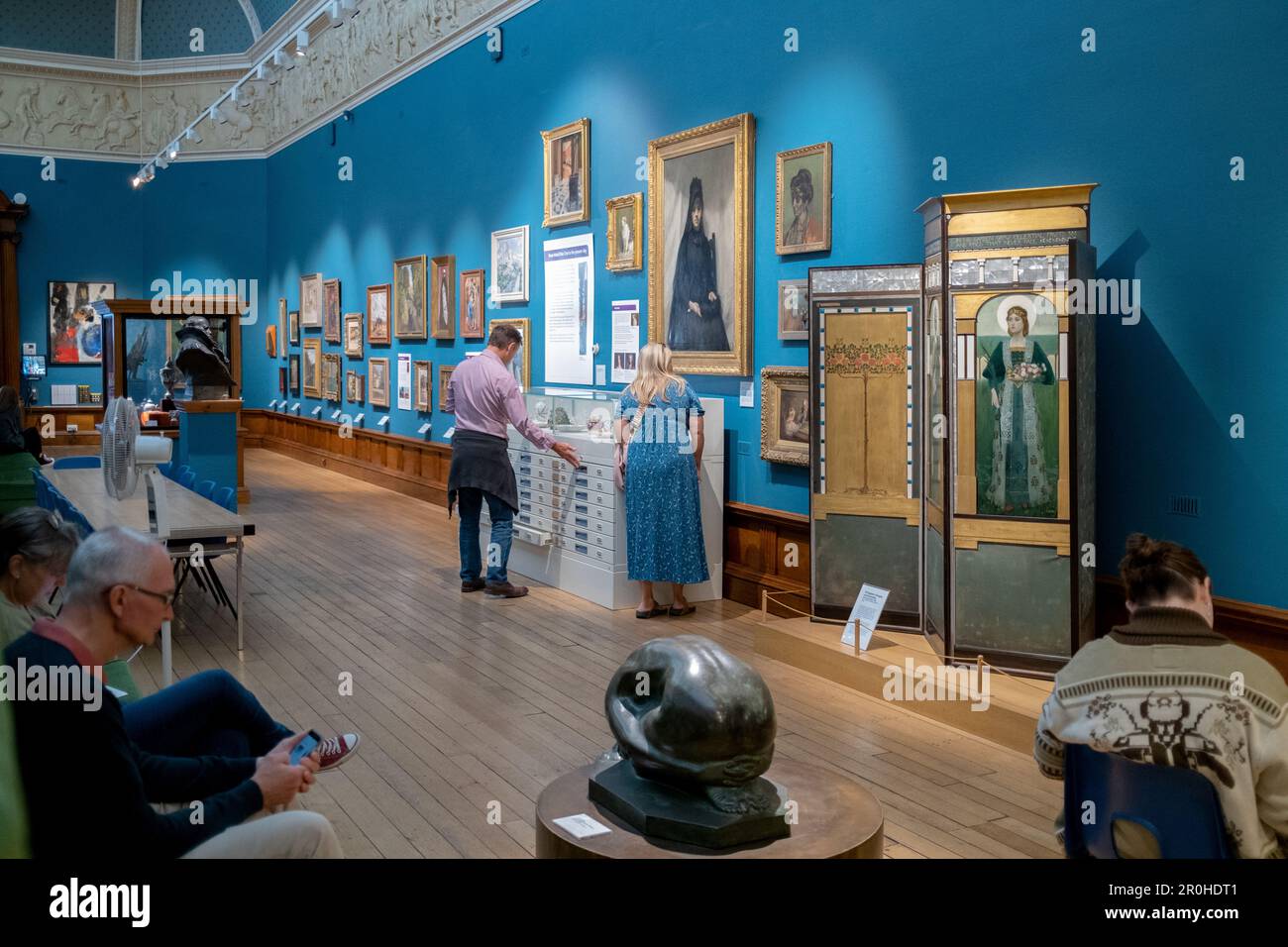 Victoria Art Gallery Bath Somerset Inghilterra Foto Stock