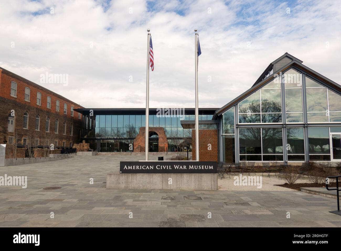 American Civil War Museum nel centro di Richmond, Virginia Foto Stock