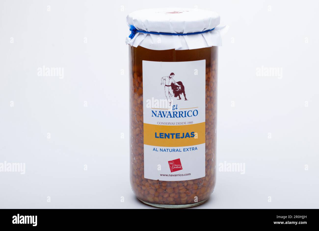 Navarrico Lentejas - lenticchie marroni 700g Foto Stock