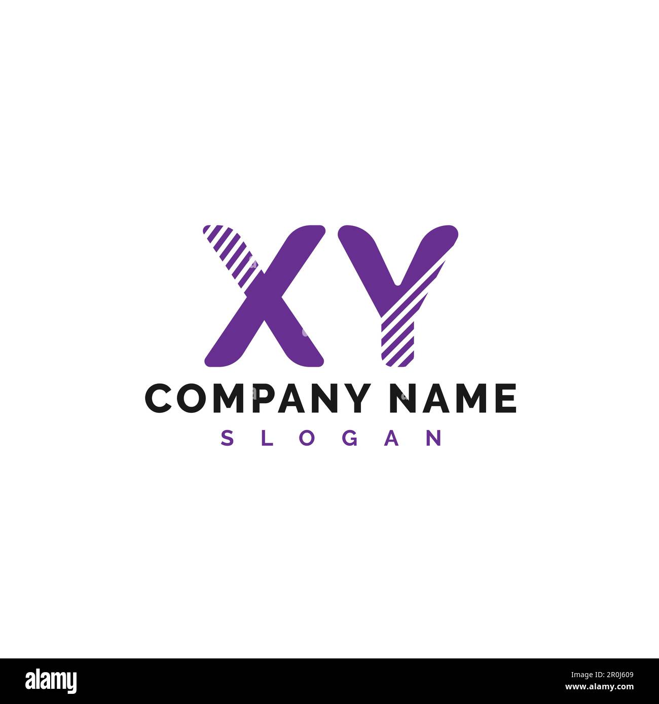 Logo XY Letter. Illustrazione vettoriale del logo XY Letter - vettore Illustrazione Vettoriale