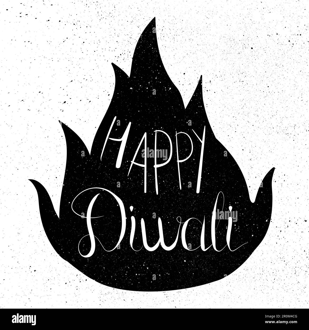 Brillante elegante colorato Happy Diwali Celebration Banner con fuoco. Vettore Illustrazione Vettoriale