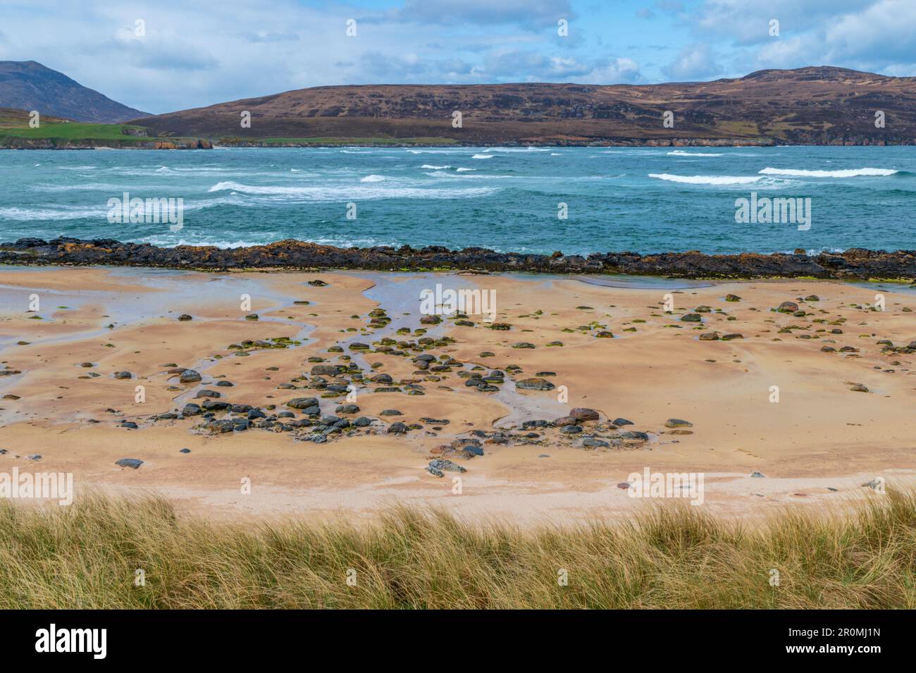 Il Kyle of Durness a Sutherland, Scozia Foto Stock