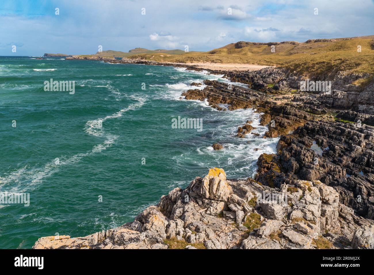 Il Kyle of Durness a Sutherland, Scozia Foto Stock