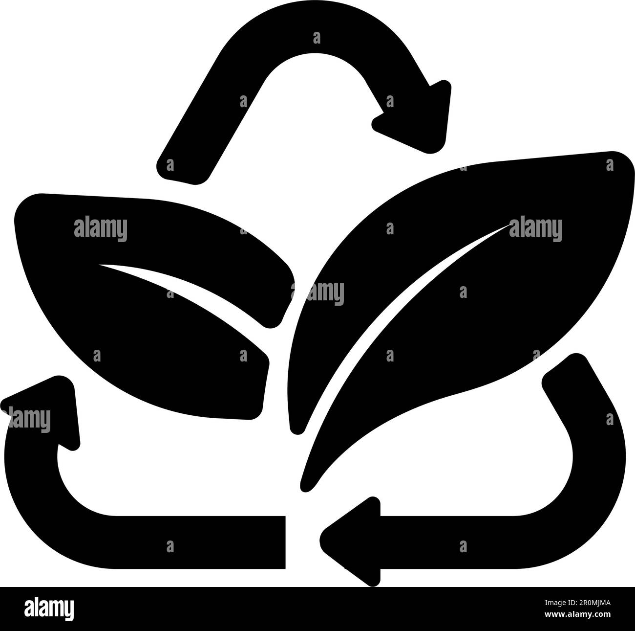 Illustrazione dell'icona del vettore ecologia ( riciclare, SDG) Illustrazione Vettoriale