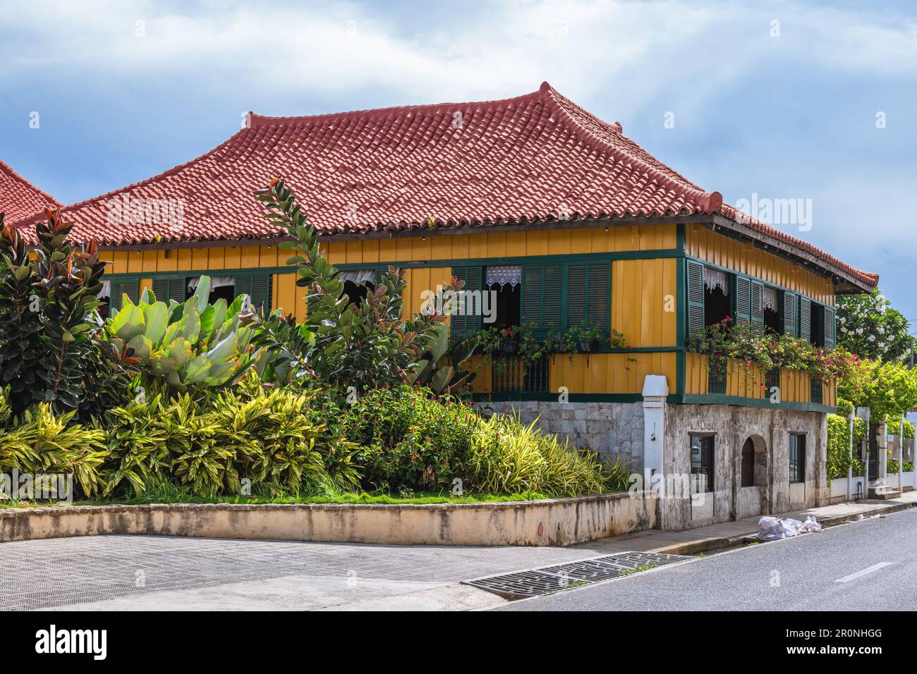 casa gorordo museo, le case più famose patrimonio della città di cebu, filippine Foto Stock