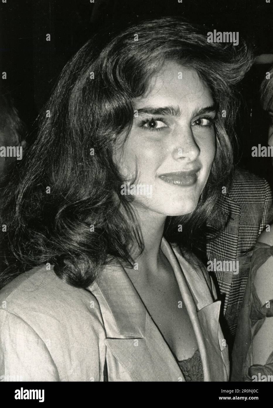 Attrice americana Brooke Shields, USA 1988 Foto Stock