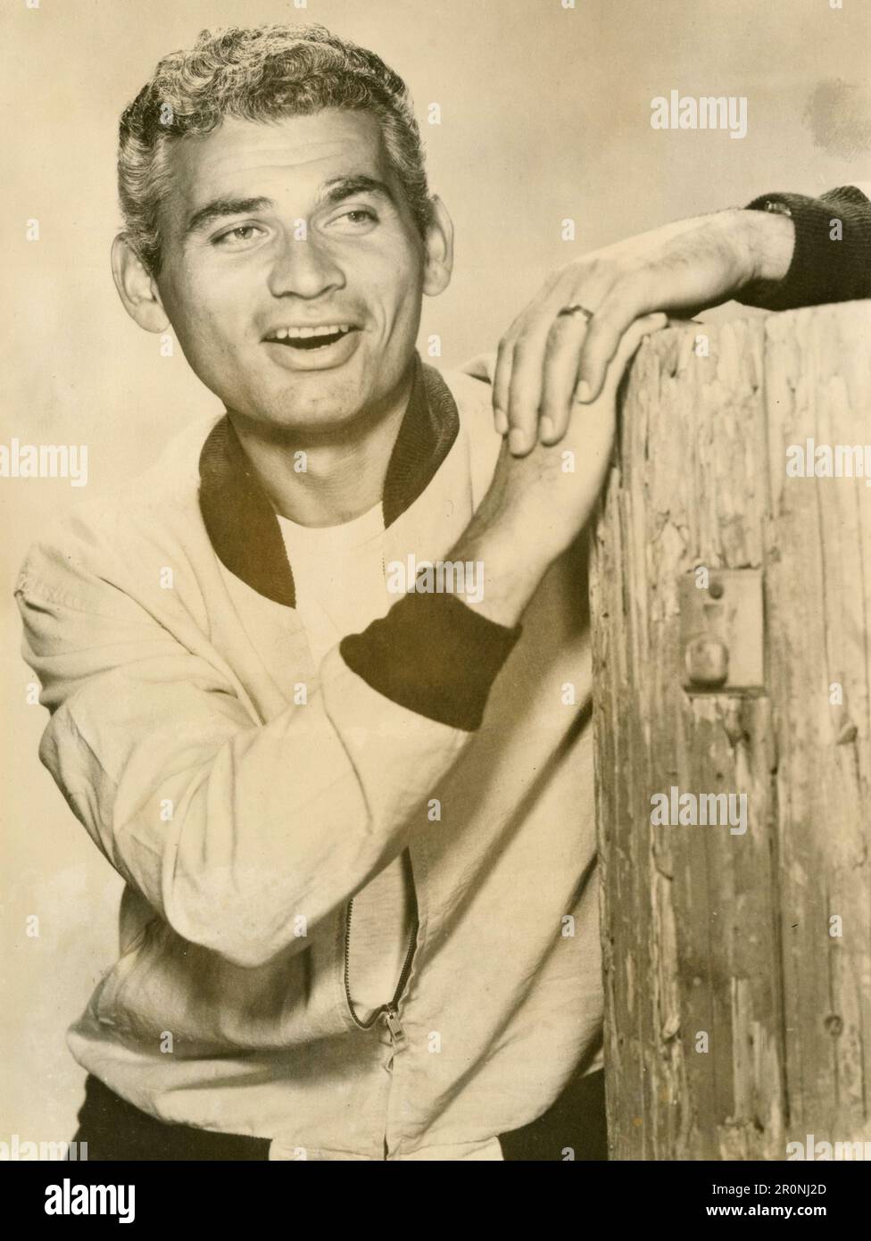 Attore americano Jeff Chandler, 1950s Foto Stock