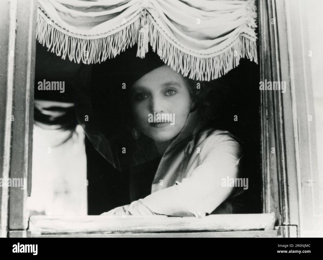 Attrice Hanna Schygulla nel film che Notte a Varennes, Francia 1982 Foto Stock