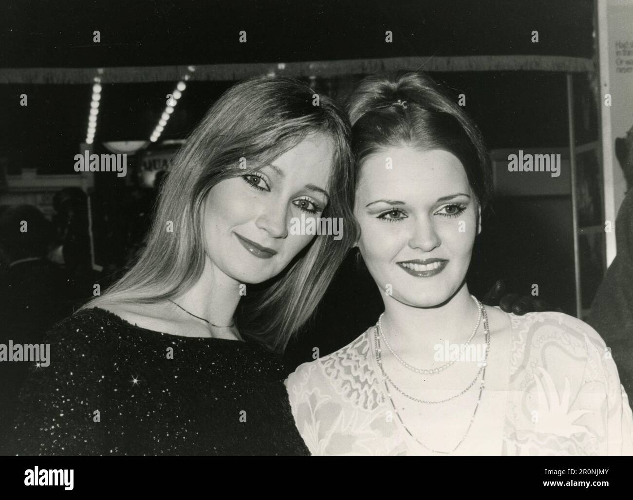 Attrici sorelle Karen e Yvette Dotrice, Regno Unito 1979 Foto Stock