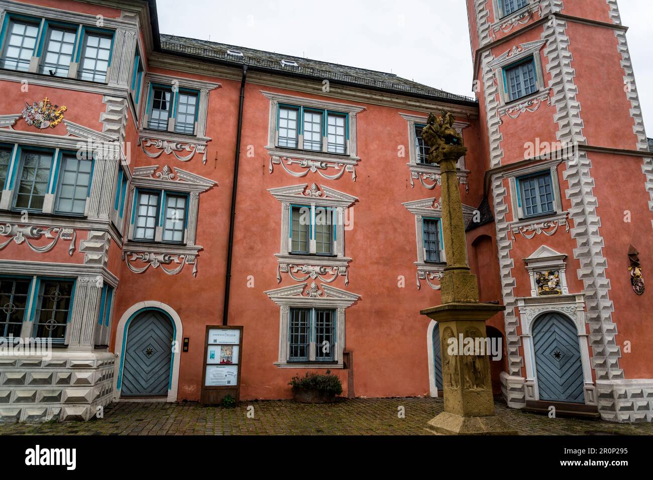 Lobdengau Museum, Ladenburg, Baden-Württemberg, Germania Foto Stock