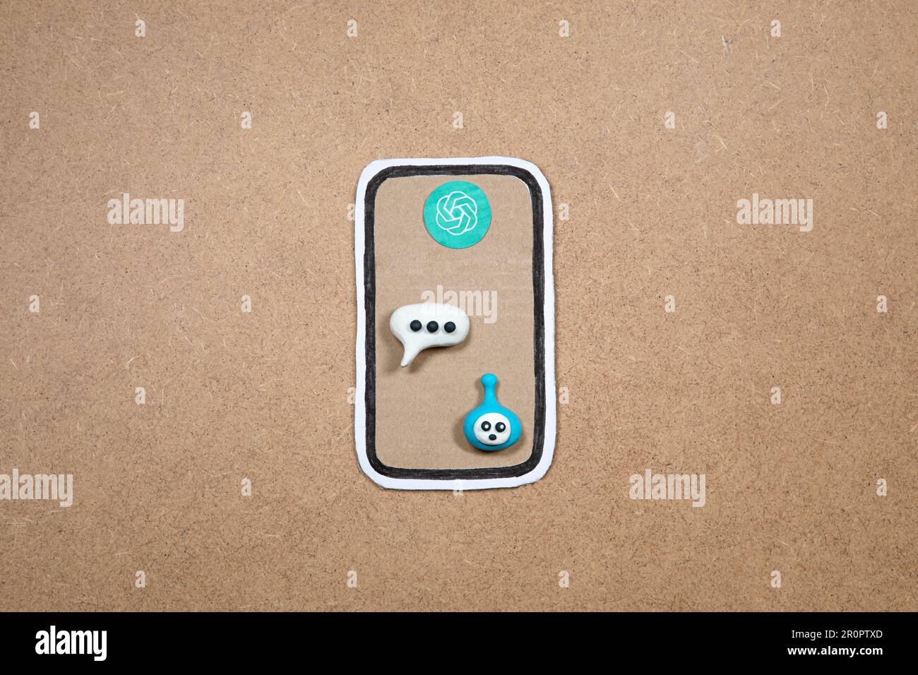 Smartphone character chat bubble immagini e fotografie stock ad alta  risoluzione - Alamy