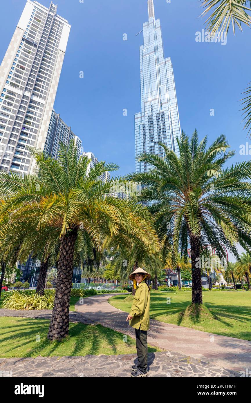 Landmark 81 torre, ho Chi Minh City, Vietnam Foto Stock