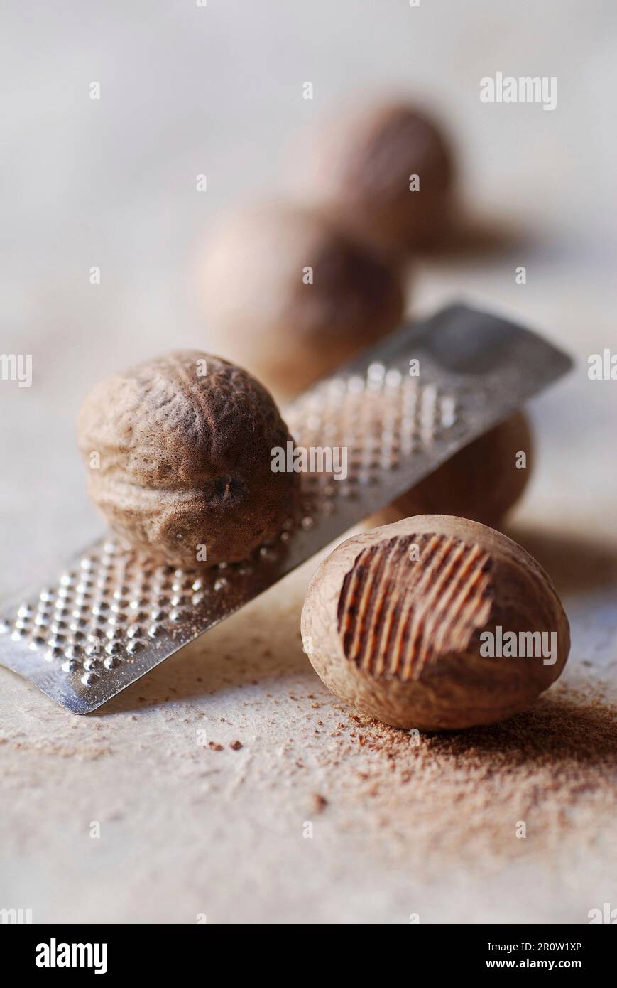 Macina Noce Moscata Manuale SILBERTHAL | Acciaio Inox | Contenitore Vetro Per 4 Noci