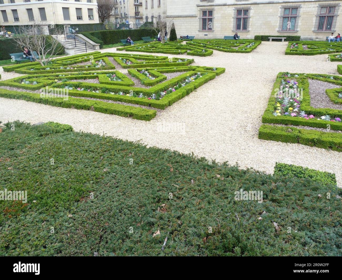 Architettura à Parigi 4, Francia Foto Stock