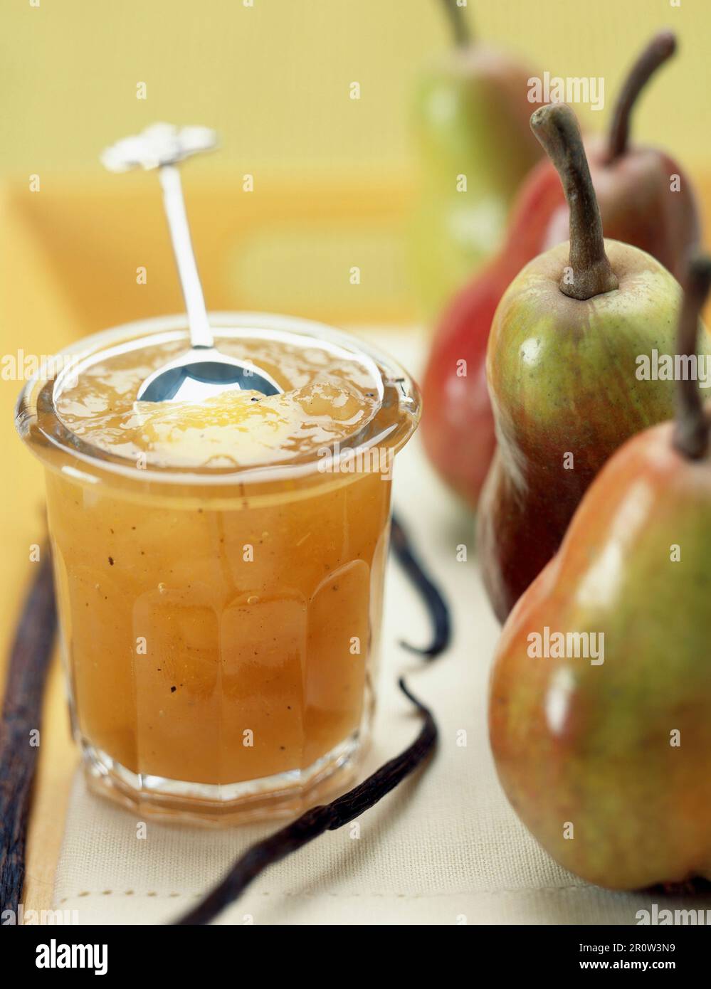 Lillet e marmellata di pere Foto Stock