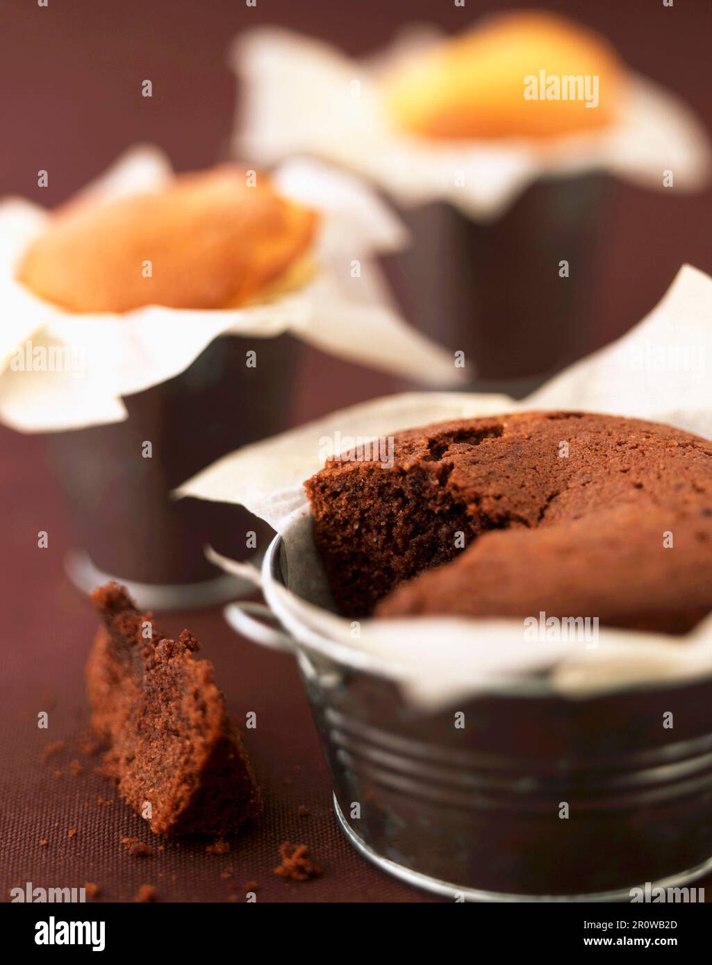 Mini torte Foto Stock