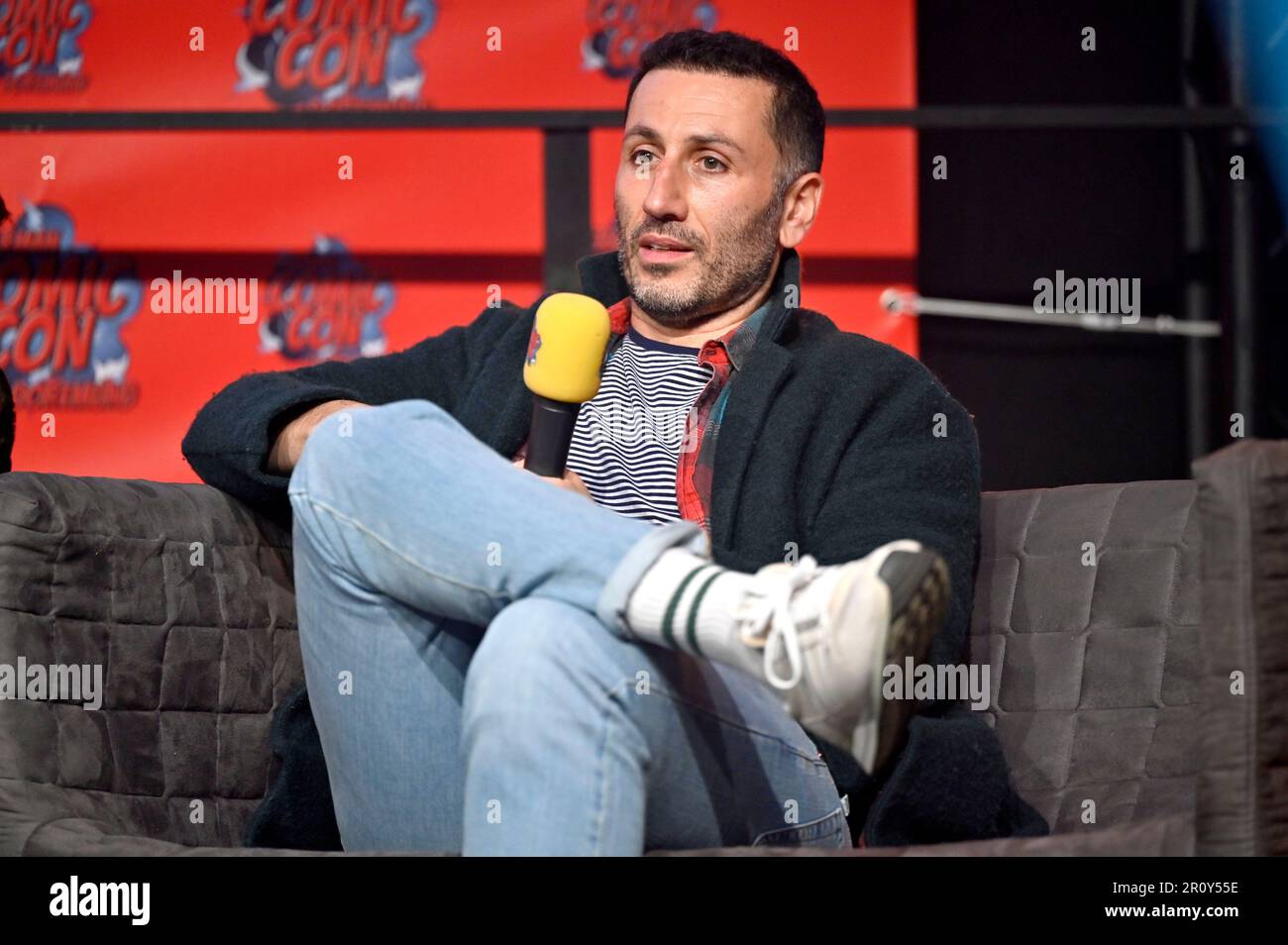 George Georgiou auf der German Comic con edizione primaverile in der Messe Dortmund. Dortmund, 06.05.2023 Foto Stock