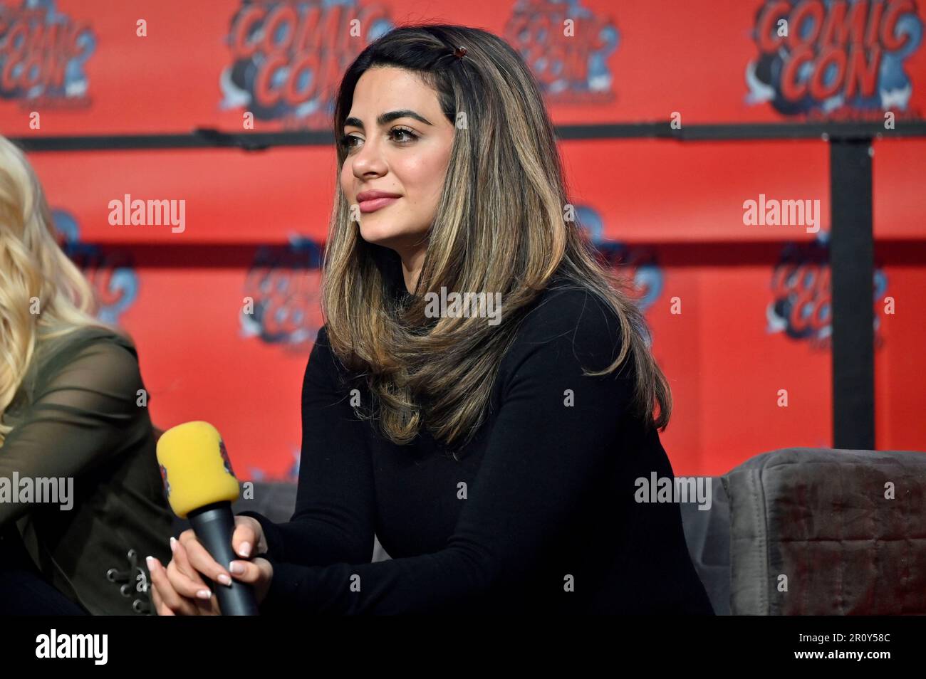 Emeraude Toubia auf der German Comic con edizione primaverile in der Messe Dortmund. Dortmund, 06.05.2023 Foto Stock